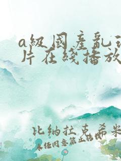 a级国产乱理论片在线播放 a级国产乱理论片在线播放