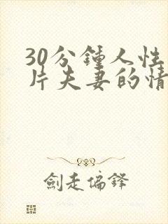 30分钟人性短片夫妻的情感原声