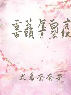舌苔厚白有齿痕舌头有裂纹