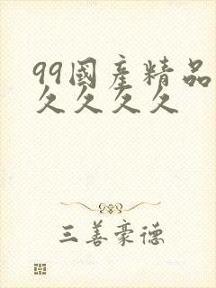 99国产精品久久久久久
