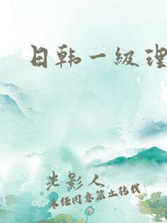 日韩一级理伦片