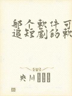 那个软件可免费追短剧的软件