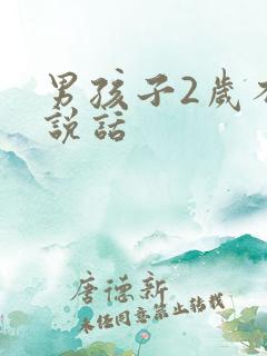 男孩子2岁不会说话
