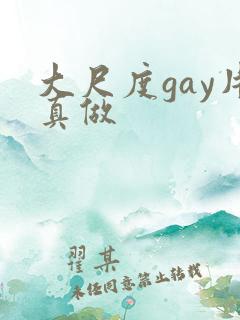 大尺度gay片真做