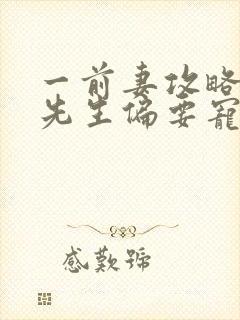 一前妻攻略:傅先生偏要宠我
