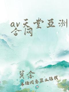 av天堂亚洲综合网