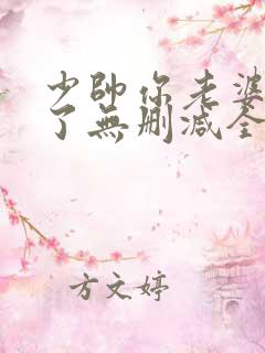 少帅你老婆又跑了无删减全本