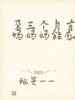 孕三个月有胎动吗妈妈能感觉到吗
