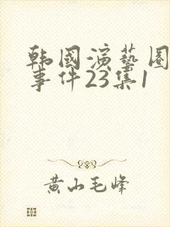 韩国演艺圈悲惨事件23集1