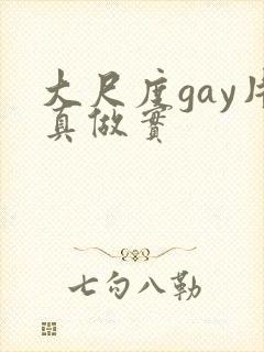 大尺度gay片真做实
