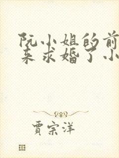 阮小姐的前夫又来求婚了小说全文免费阅读