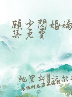 顾少闪婚娇妻全集免费