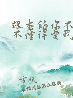 根本的你不懂得不懂得爱我 什么歌