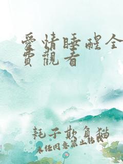 爱情睡醒全集免费观看
