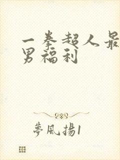 一拳超人最强之男福利