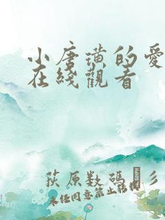 小唐璜的爱情史在线观看