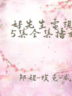 好先生电视剧45集全集播放免费