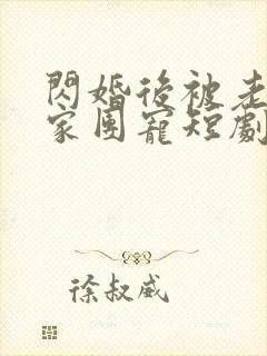 闪婚后被老公全家团宠短剧热播