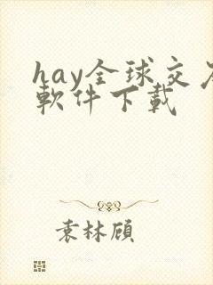 hay全球交友软件下载