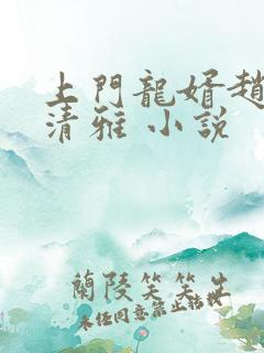 上门龙婿赵磊林清雅 小说 上门龙婿赵磊林清雅 小说