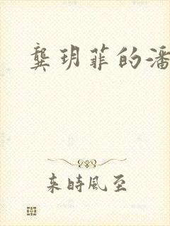龚玥菲的潘金莲