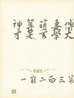 神算萌妻傅太太才是玄学大佬易小升