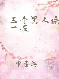 三个黑人操了我一夜