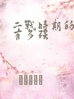 二战时期的德国有多强