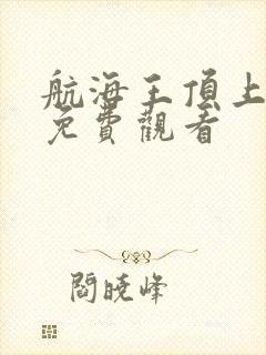 航海王顶上战争免费观看