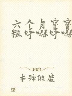 六个月宝宝喘气粗呼哧呼哧