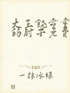 大王饶命会说话的肘子免费看