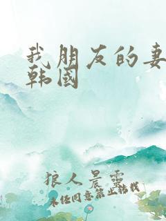 我朋友的妻子 韩国