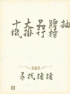 十大品牌抽油烟机排行榜