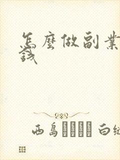 怎么做副业挣点钱
