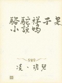 骆驼祥子是古典小说吗