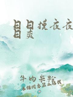 日日摸夜夜摸日日爽