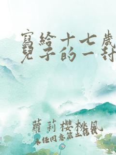 写给十七岁叛逆儿子的一封信