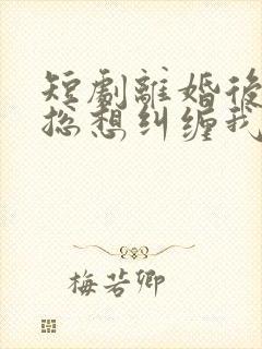 短剧离婚后前夫总想纠缠我 短剧离婚后前夫总想纠缠我
