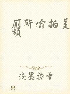 厕所偷拍美女视频