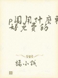 p图用什么软件好免费的