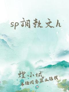 sp调教文h