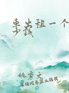 车出租一个月多少钱