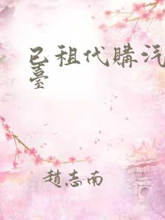 已租代购汽车平台