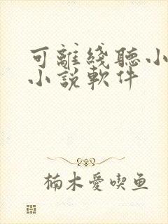 可离线听小说的小说软件
