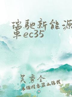瑞驰新能源面包车ec35