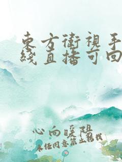 东方卫视手机在线直播可回放