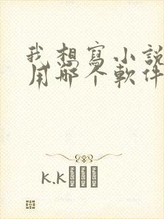 我想写小说应该用哪个软件