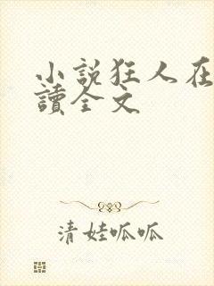 小说狂人在线阅读全文