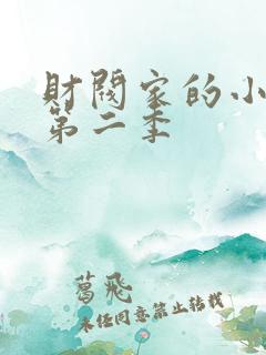 财阀家的小儿子第二季