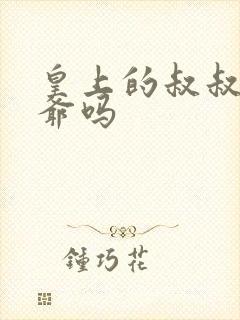 皇上的叔叔是王爷吗